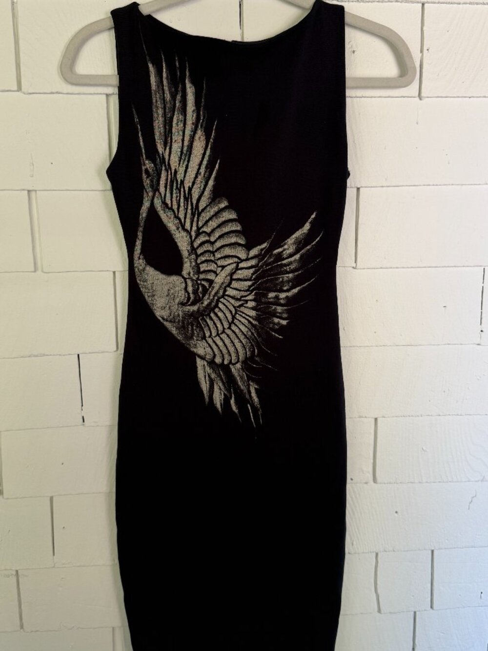 Isabel De Pedro - Graphic Dress - Dark Blue - Size 2